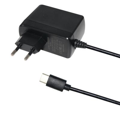 Vêtement en PVC 18W 36W 12V Adaptateur mural USB-C 9V 3A 5V 3A alimentation portable type c chargeur