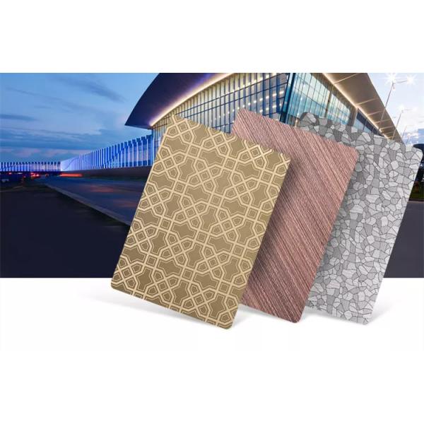 Rustproof Patina Brass Antique Stainless Steel Sheet Anticorrosive Mirror Finish