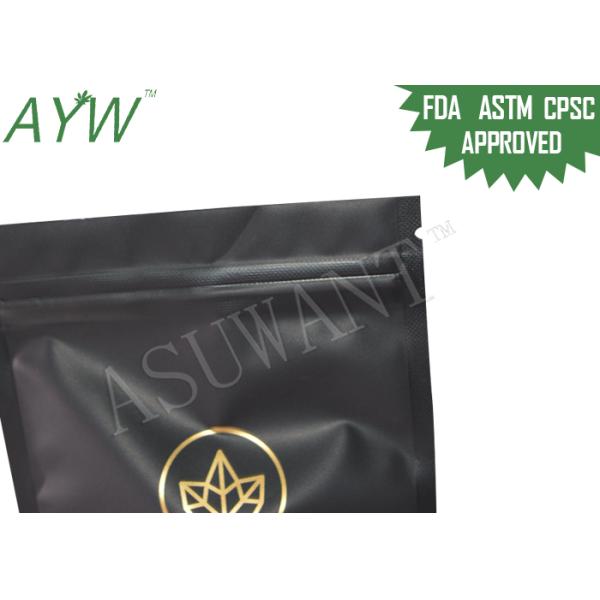 Пунши непрозрачной медицинской марихуаны съестные упаковывая, сумки доказательства запаха для упаковки концентрата конопли