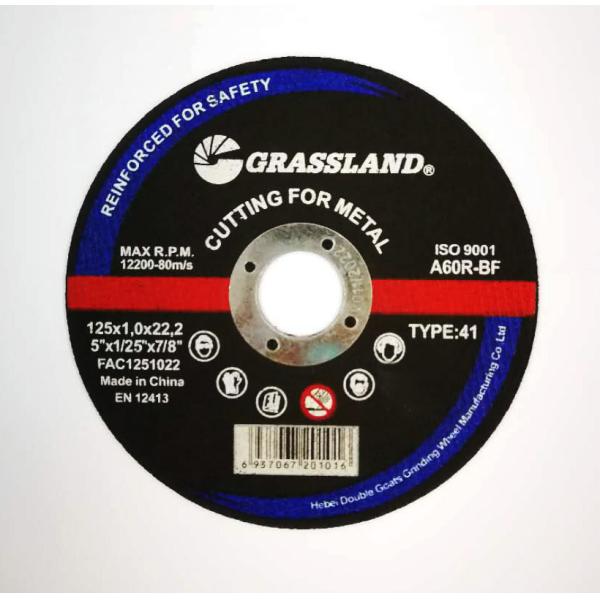125 X 1 X 22mm Multi Cut Thin MPA Abrasive Metal Cutting Discs