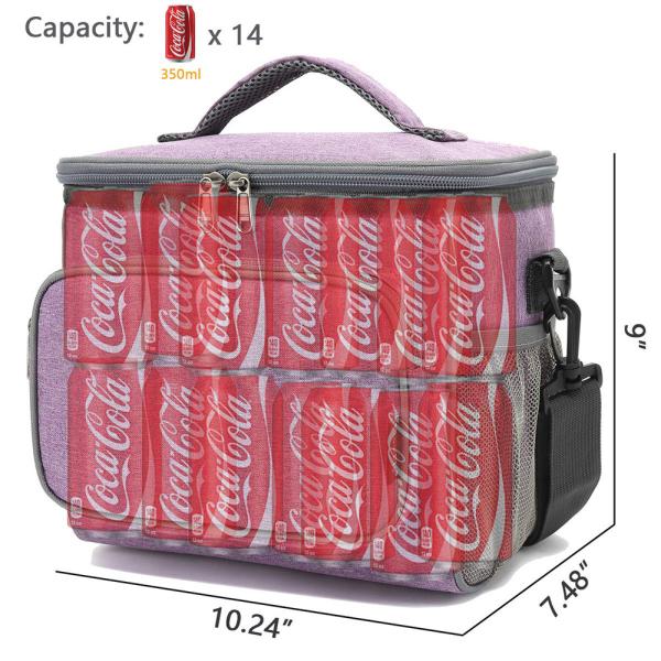 Adult Lunch Box Thermal Cooler Bag Lunch Container for Women Men Work Picnic