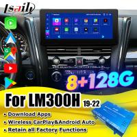 Android 13 Interface vidéo Lexus Mise à niveau de l'écran OEM pour LM350 LM500H NX RX ES Kit de remise à niveau Inclus YouTube, NetFlix,CarPlay sans fil
