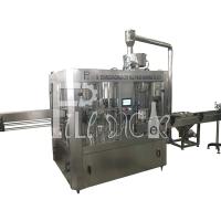 Garrafa plástica 3 do ANIMAL DE ESTIMAÇÃO pequeno de Full Auto 3000BPH em 1 máquina de engarrafamento de enchimento da água para a água potável mineral pura