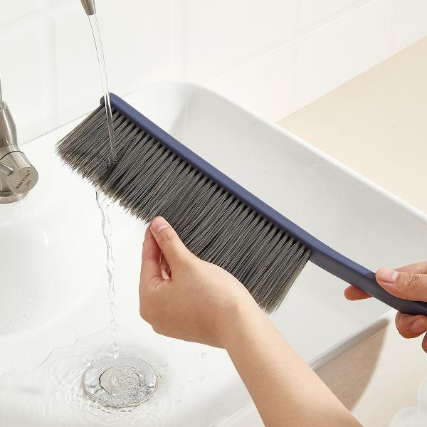 Household Cleaning Desk Sofa Bed Brush Mini Dusting Soft Hair Long Hand Handle Sweeping Tool For Dusting Remover