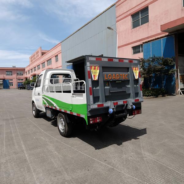 Hanging Barrel Garbage Pickup Truck 1360kg Load Capacity 10 Bin