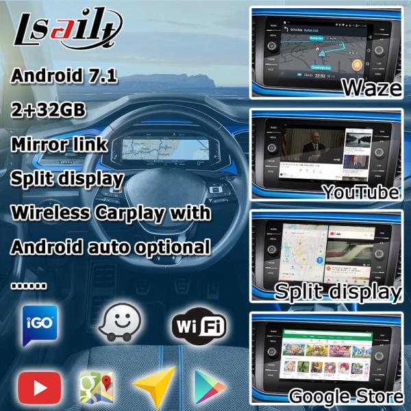 360 Panorama Sight View Car Video Interface , Android Auto Interface Volkswagen T - ROC