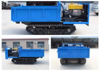 10hp 2,0 toneladas de camión volquete seguido hidráulico azul
