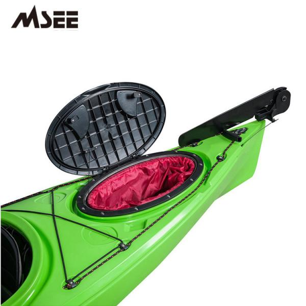 LLDPE Material Green Color Sea Eagle Fishing Kayak 150kg / 330.69lbs Capacity
