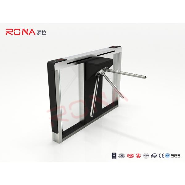 Fast And Easy Access Tripod Turnstile Gate For High Pedestrian Traffic Flow Control