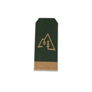 Fluorescent Green Price Clothing Hang Tag And Labels For Bags Clothing