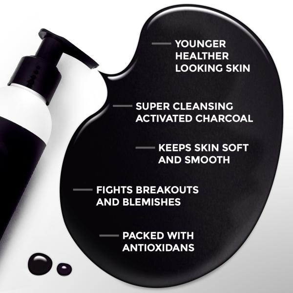 Естественным активированный ингредиентом Клеансер угля лицевой отсутствие жестких химикатов для человека