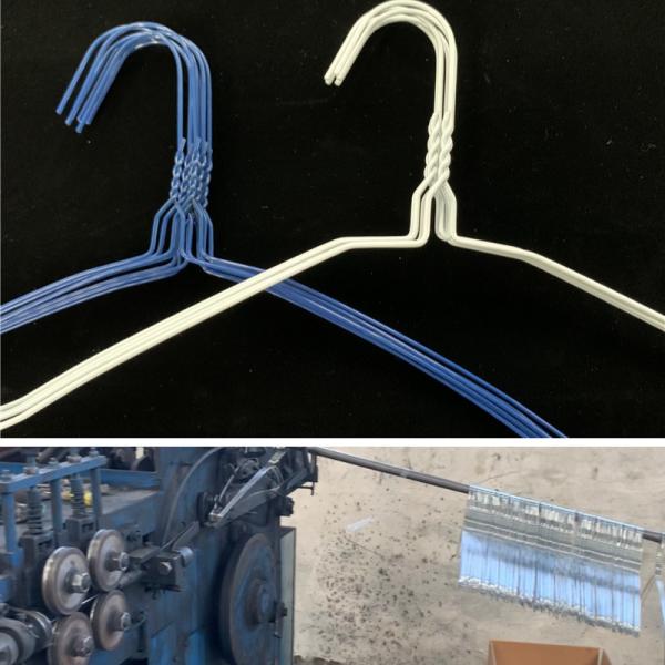 Modern 14.5 Gauge Clothes Wire Hanger For Heavy Clothing  500pcs Per Box