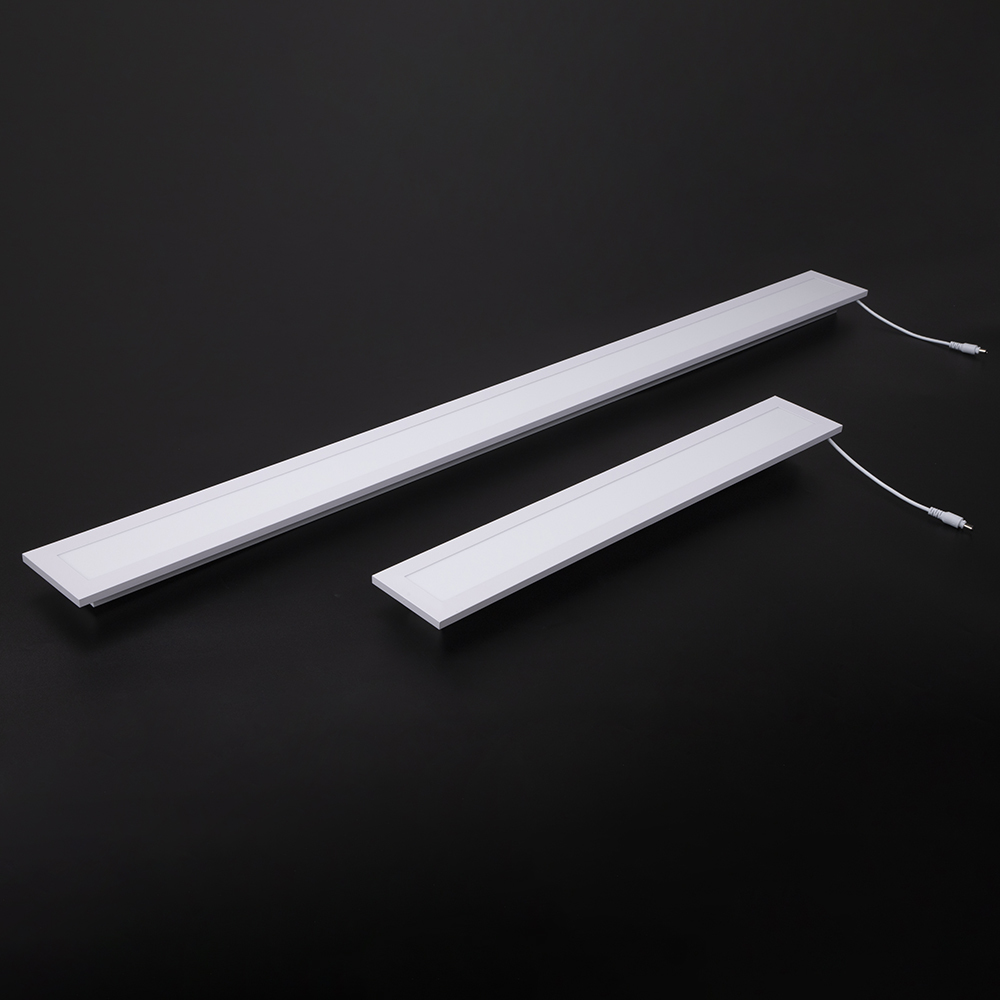 Custom Size High Lumen Efficiency Linear LED Panel Light with 50000 Hours Lifespan for Commercial Projects