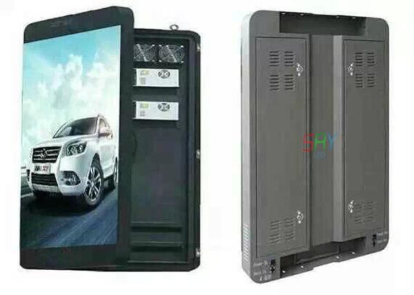 55 Inch Iphone Series P6 Outdoor Advertising Led Display Video Street Lighting Pole Open Sign