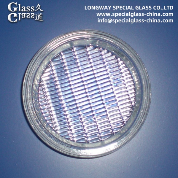 Durable Molded Borosilicate Headlight Glass Cover For Outdoor Lighting System
