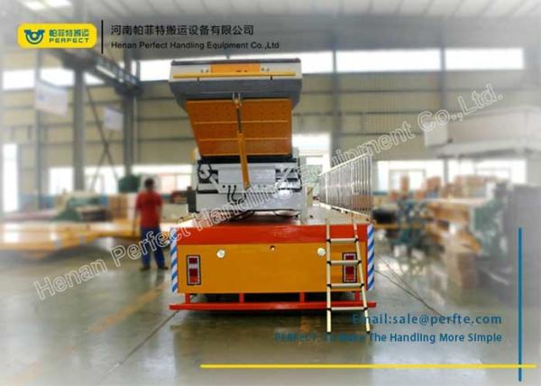 O trole do Shunter de 200 Ton Die Transfer Cart Cement motorizou o transportador pesado