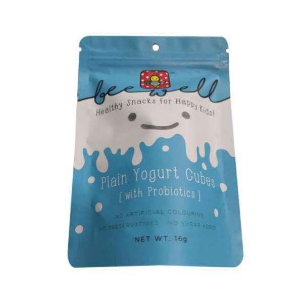 PLA + Paper Biodegradable Packaging Bags Compostable Stand Up Pouch For Food