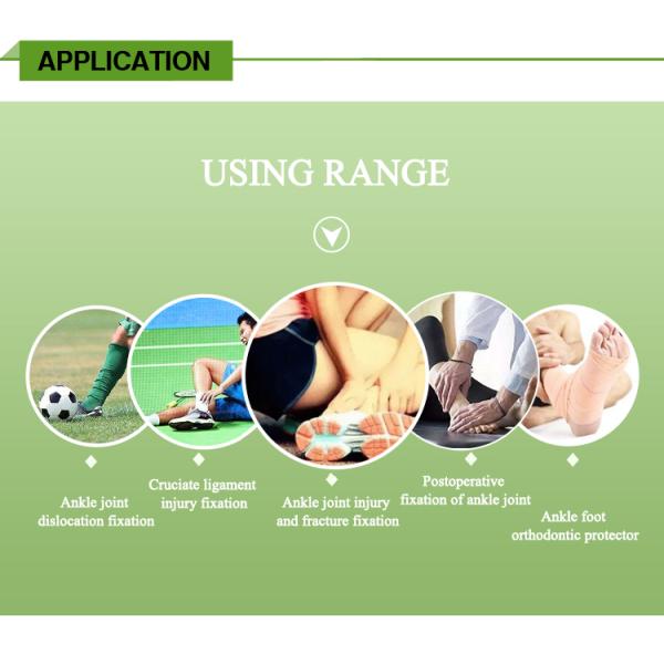 New type foam composite material grey adjustable ankle foot protection brace for sale