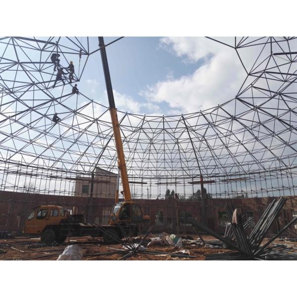Sistemas de telhado de estrutura espacial Estrutura de aço Armazém para construção de armazéns