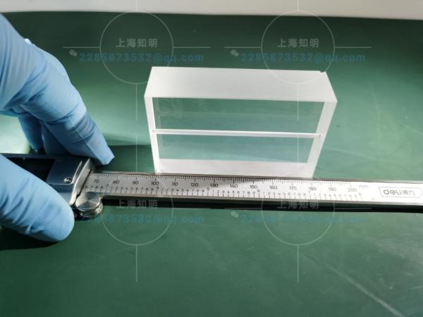 Tubo de vidro transparente lustrado Sapphire Parts Al 2O3