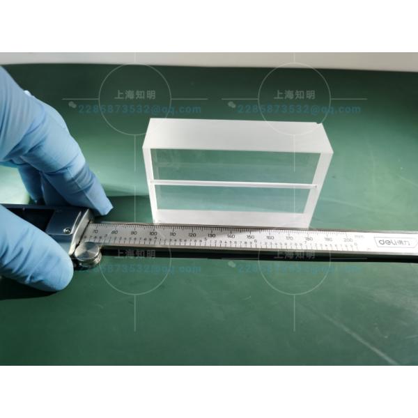 Polished Transparent Glass Tube Sapphire Parts Al2O3