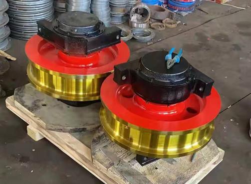 Peças forjadas de aço da máquina da roda para 500x150 Crane Crown Wheel