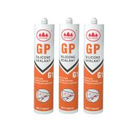 Acide acétique blanc sédatif de silicone cadre décoratif adhésif structurel