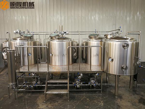 Simple Clean Beer Brewing System 2B Finished Surface With 1000L Brite Tank