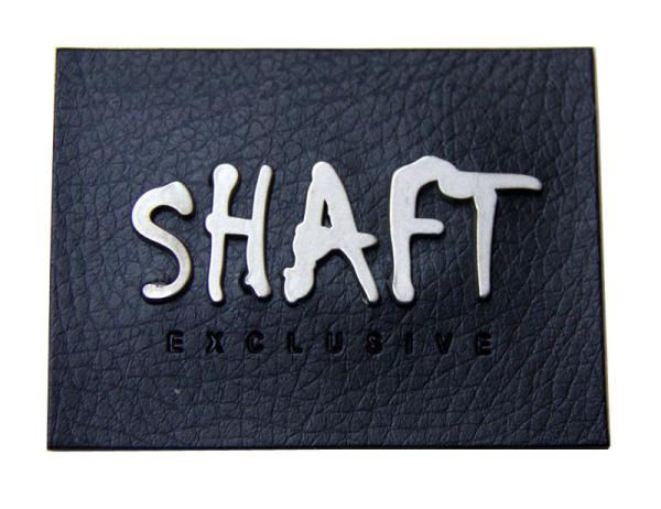Garment Embossed Leather Patches Healthy In Gold / Silver / Gun