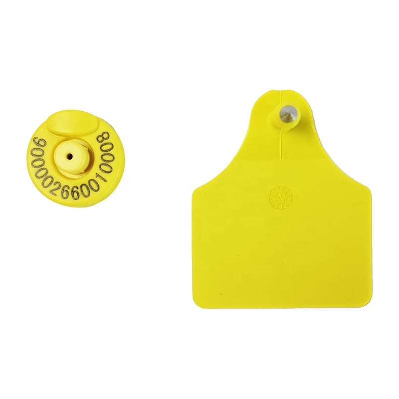 Full ICAR Certified RFID Electronic Ear Tags For Livestock Tracking