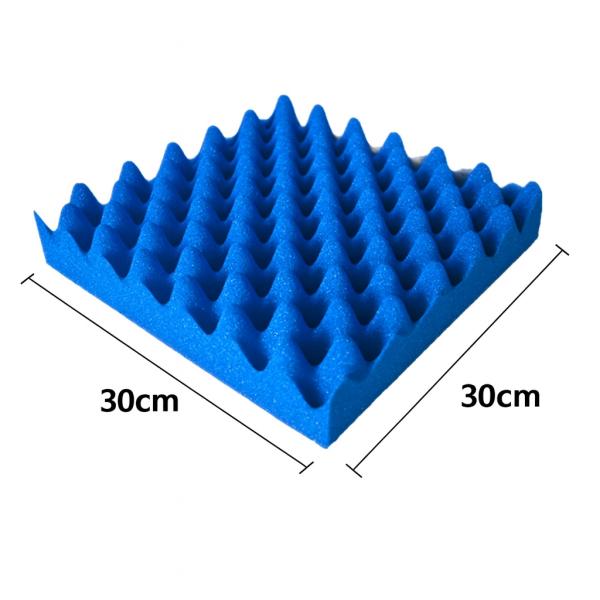 Blue Eco Friendly Acoustic Panel Foam For Home Decor Music Studio