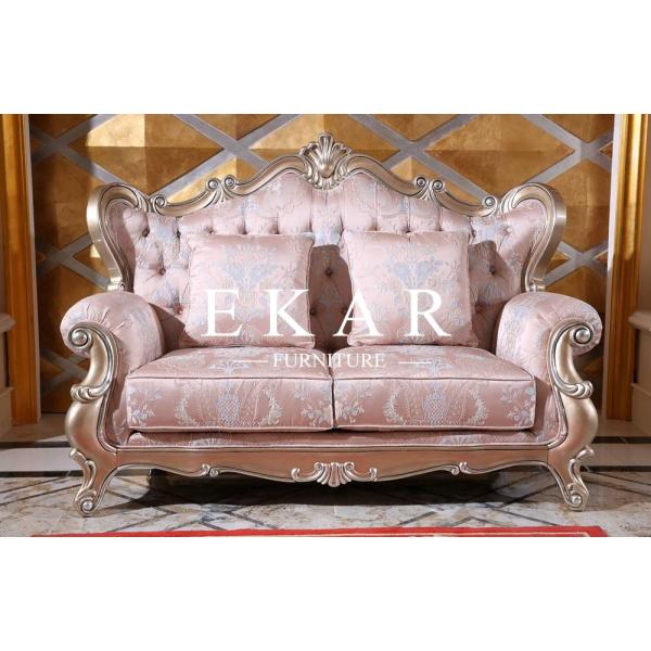 Curved Classic Luxury Antique Style European Sofa Set Design