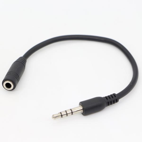 3.5mm Jack TRRS Male To 3.5mm Jack TRRS Female Stereo Aux Audio Extension Cable