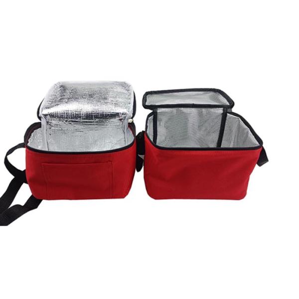 20L Cooler Tote Bags Insulated Beach Tote Cooler Bag With Zipper