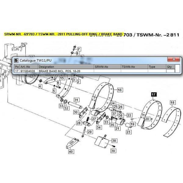 Амортизировать Буша для частей тени Sulzer частей запасной части машинного оборудования ткани