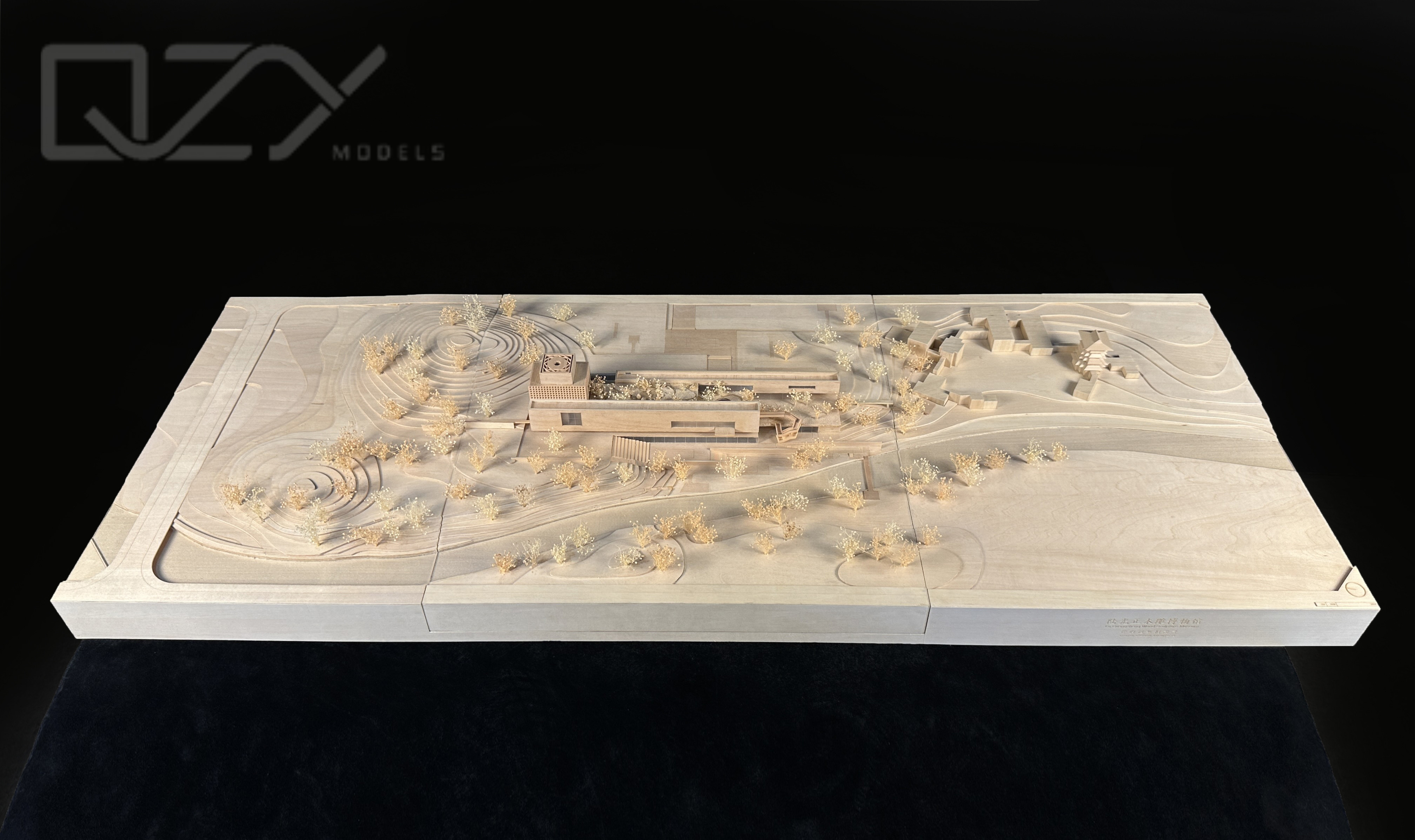 Ателье Apeiron Architects 1/500 Dongyang Музей Модель