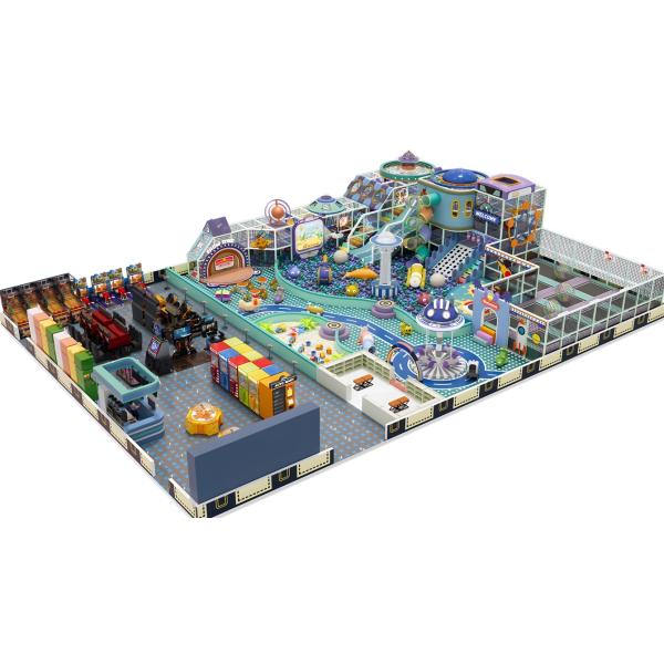 Customizable Ocean Themed Indoor Playground Easy Installation For Shopping Malls