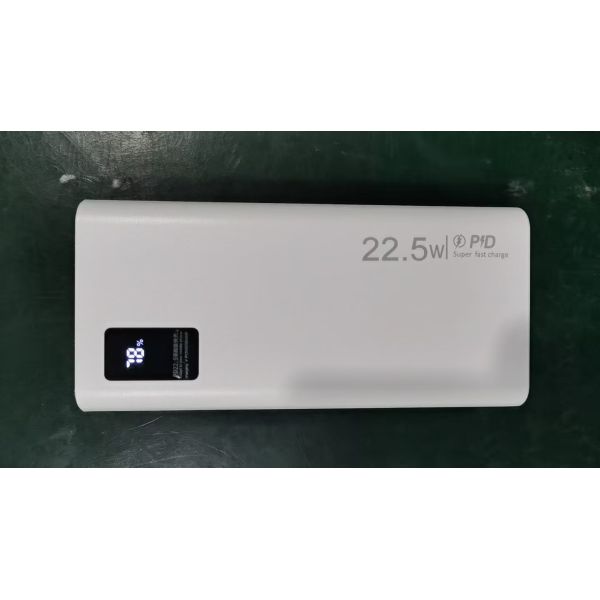 USB Wired Power Bank 10000mAh 20000mAh 22.5W Fast Charging LED Display Portable Charger