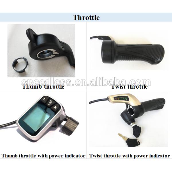 72v 2000w-3000w Electric Ebike Kit Dc Brushless Gearless Motor With High Rpm