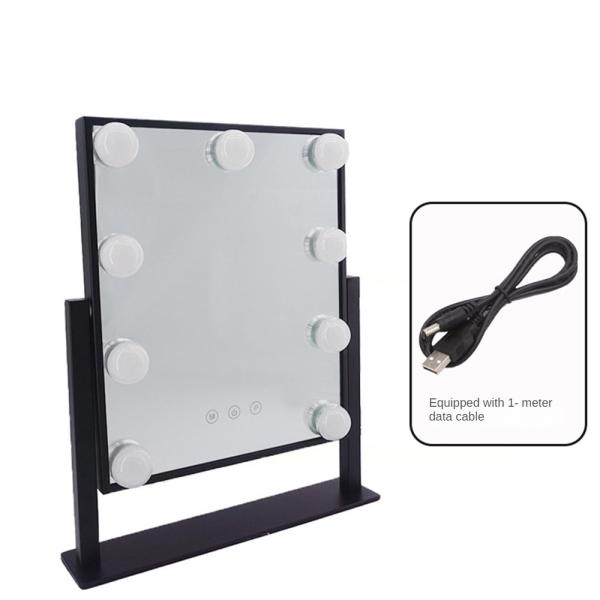 Logotipo extra Sim Top Fashion lâmpada LED em cromo decoração de casa maquiagem vaidade com espelho de Hollywood