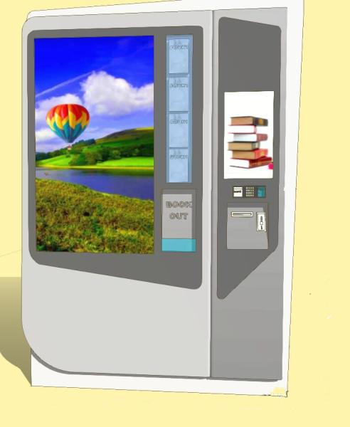 Solutions for Smart Bible Koran Books Vending Machines, With 50inch Touch Screen, 1500pcs Large Capacity, Free Service