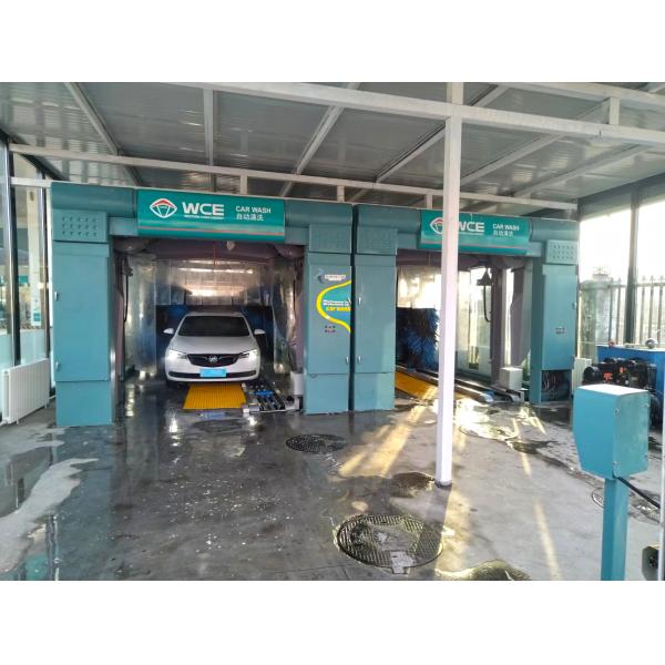 Полностью автоматическая машина для стирки автомобилей ExpressTunnel с 9 щетками конвейерной лентой для рынка Северной и Южной Америки