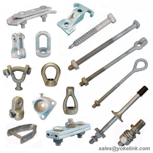IEEE C135.1 Carton Steel Poleline Fastener with Hot Dip Galvanized Finish