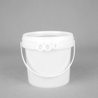 IML Printed Small Clear Plastic Buckets 1 Liter Heat Transferprinting