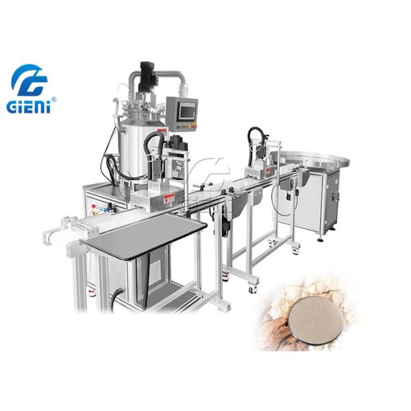 Single Head Gear Pump 50pcs/Min Cosmetic Filling Machine