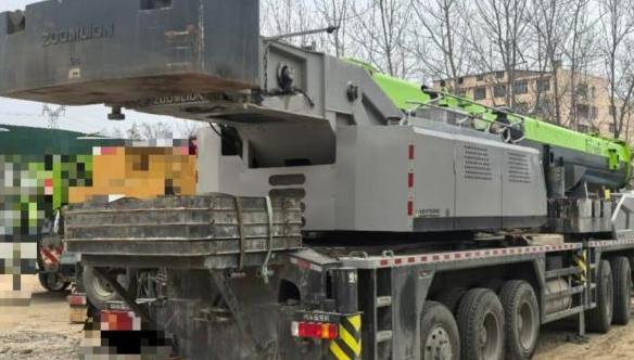 ZTC1300V863 Zoomlion Mobile Crane 50t Counterweight Block 92m Lifting Height