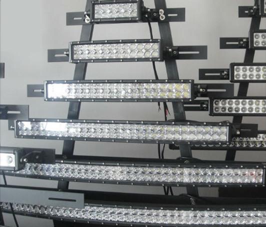 IP68 Offroad Curved Car Light Bar Flood / Spot / Combo Beam 40000 Lumen