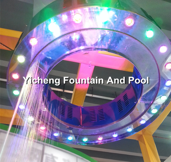 Digital Musical Graphical Water Fountain Nozzles For Waterscape