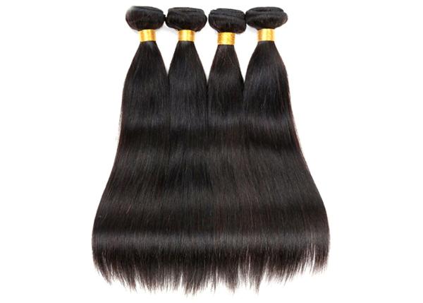 Weave brasileiro preto macio do cabelo, nenhum cabelo humano Tangling de Remy do Virgin brasileiro