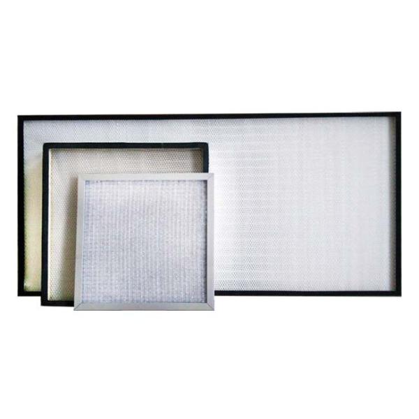Filtro 570*570*69mm do vidro de fibra H13 de Customzised H14 Hepa